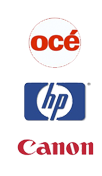 authorized OCE, HP and Canon service and sales